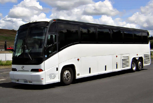 40 passenger charter bus rental